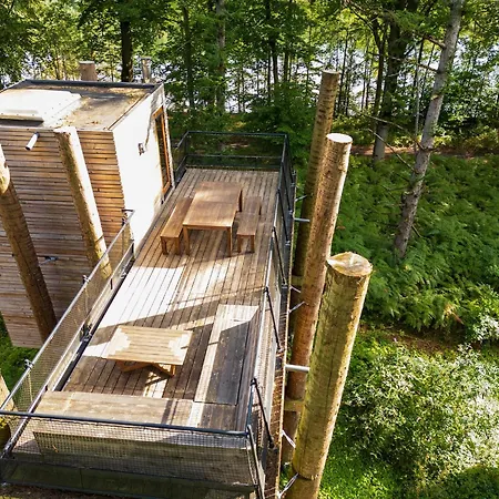 Vakantiehuis Treehouse In Tournai With Sauna & Forest Views Antoing