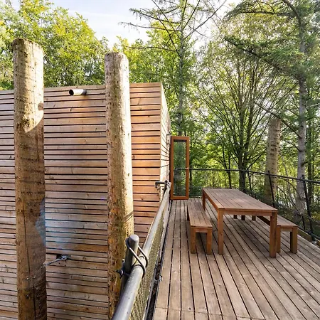 Treehouse In Tournai With Sauna & Forest Views * Antoing