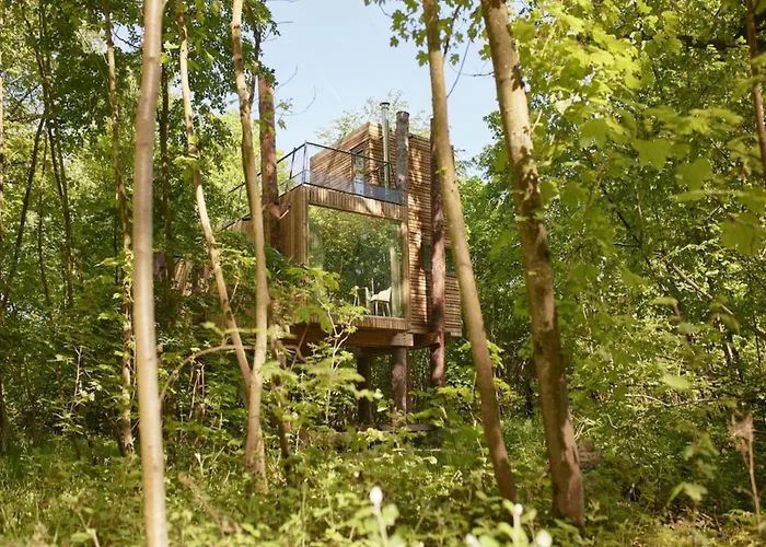 Casa vacanze Treehouse In Tournai With Sauna & Forest Views *