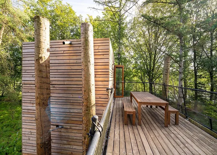 Treehouse In Tournai With Sauna & Forest Views * Antoing