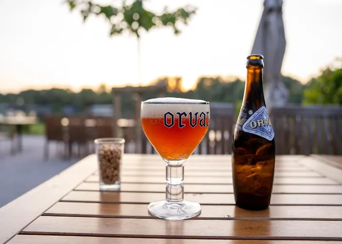 Treehouse In Tournai With Sauna & Forest Views